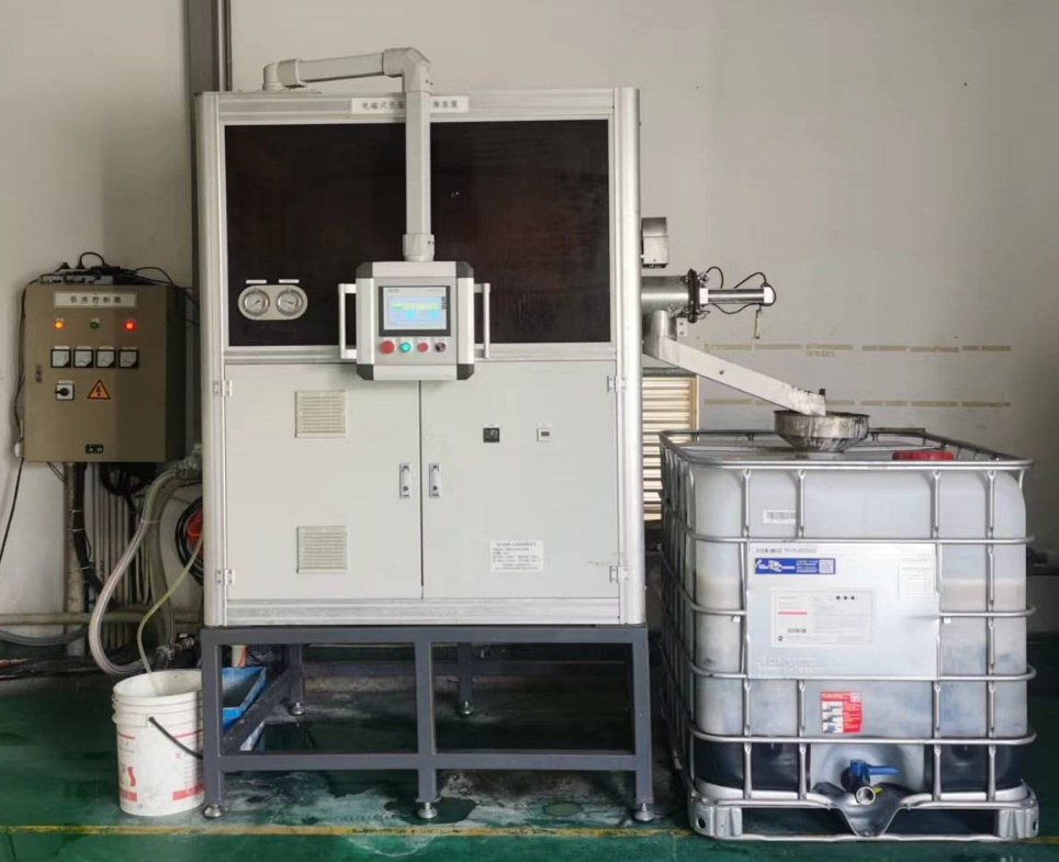 长宁县某机械有限公司ZQ-JJ-0.5T蒸汽低温结晶蒸发设备乳化液案例